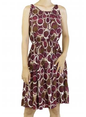 Vestito fantasia corto girocollo